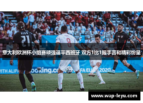 意大利欧洲杯小组赛顽强逼平西班牙 双方1比1握手言和精彩纷呈